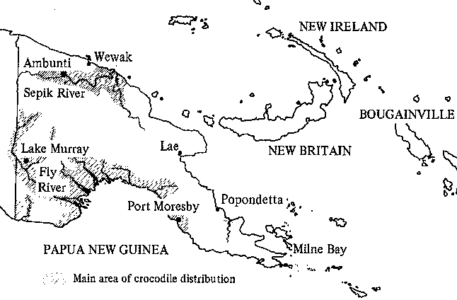 Crocodile farming in Papua New Guinea